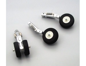 Top-Design CNC Suspension Strut & Wheel Set For Arrows Marlin 64mm EDF Jet